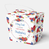 Strawberry Blueberry Berry Sweet Baby Shower フェイバーボックス (裏面サイド)