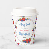 Strawberry Blueberry Berry Sweet Baby Shower 紙コップ (裏面)