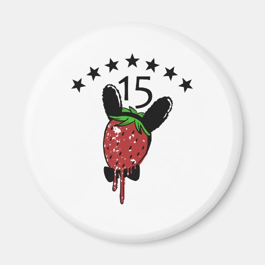 STRAWBERRY BUNNY マグネット (正面)