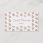 Strawberry business card 名刺 (正面)