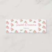 Strawberry business card mini スキニー名刺 (正面)