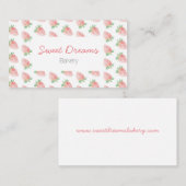 Strawberry card 名刺 (正面/裏面)