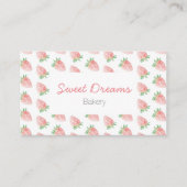 Strawberry card 名刺 (正面)