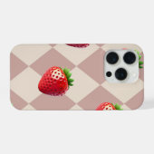 Strawberry Case for iPhone 15 Pro by Case iPhoneケース (裏面横)
