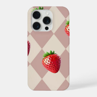 Strawberry Case for iPhone 15 Pro by Case Proケース