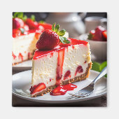 Strawberry Cheesecake マグネット (正面)