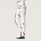 Strawberry Chic – Quirky Fashion Leggings Add a pl レギンス (左)