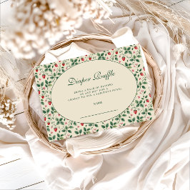 Strawberry Cottage Garden Baby Show Diapper Raffle エンクロージャーカード