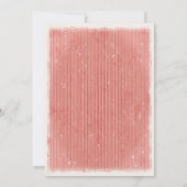 Strawberry Cupcake Sweet Summer Baby Shower 招待状 (裏面)