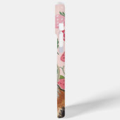 Strawberry Cute Cat Phone Case Kawaii Kitten Case-Mate iPhoneケース (裏面 / 左)