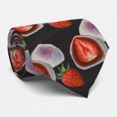 Strawberry Daifuku Tie – Japanese Sweets いちご大福 ネクタイ (ロール)