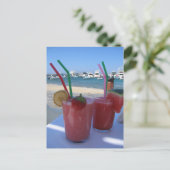 Strawberry Daiquiris, Mykonos，ギリシャ –  ポストカード (スタンド正面)