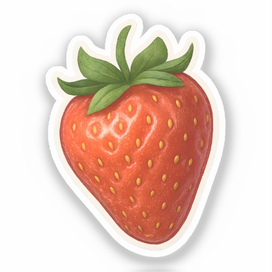 Strawberry Design シール (正面)
