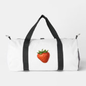 Strawberry Design ダッフルバッグ (正面)