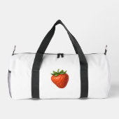 Strawberry Design ダッフルバッグ (裏面)