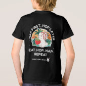 Strawberry Dream Bunny トライブレンドＴシャツ (裏面)