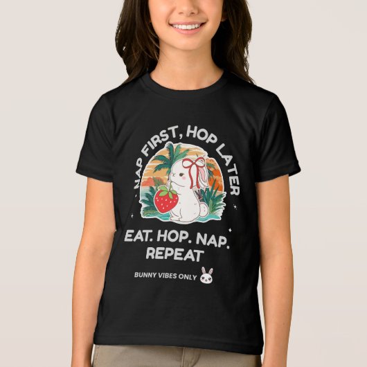 Strawberry Dream Bunny トライブレンドＴシャツ (正面)