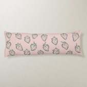 Strawberry dream, Sweet love, Sweet pink fruit ボディピロー (裏面)