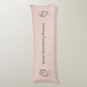 Strawberry dream, Sweet love, Sweet pink fruit ボディピロー (正面縦)