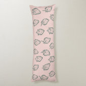 Strawberry dream, Sweet love, Sweet pink fruit ボディピロー (裏面 (縦))