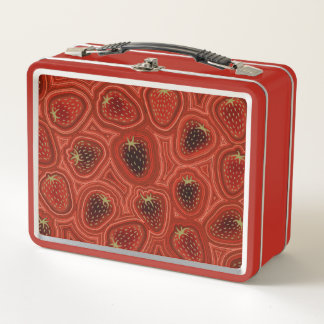 Strawberry Dreams メタルランチボックス