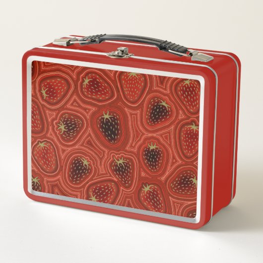 Strawberry Dreams メタルランチボックス (正面)