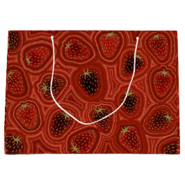 Strawberry Dreams  ラージペーパーバッグ