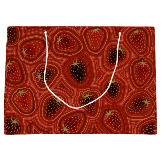 Strawberry Dreams  ラージペーパーバッグ (正面)