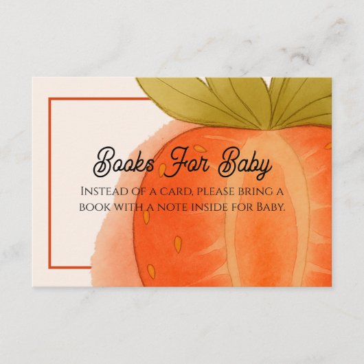 Strawberry Dreams Books For Baby エンクロージャーカード (正面)
