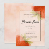 Strawberry Dreams Flat 招待状 (正面/裏面)