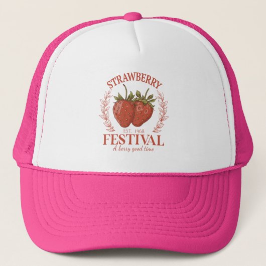 Strawberry Festival キャップ (正面)