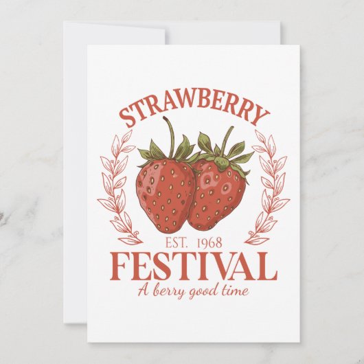 Strawberry Festival シーズンカード (正面)