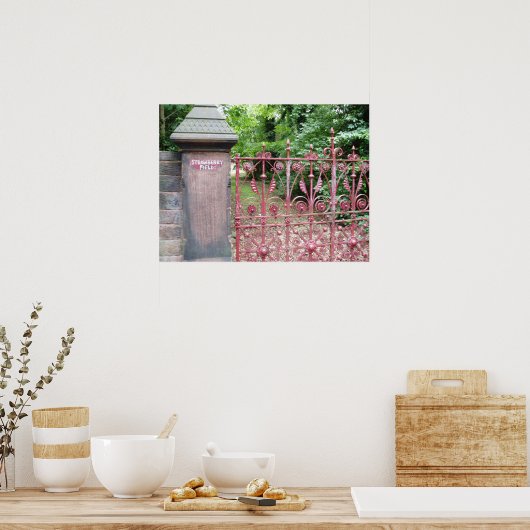 Strawberry Field ポスター (キッチン)