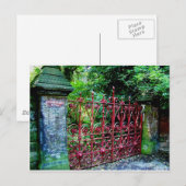 Strawberry Field Gates, Liverpool UK ポストカード (正面/裏面)