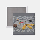 Strawberry Fields想像 Central Park NYC写真 マグネット (正面/裏面)