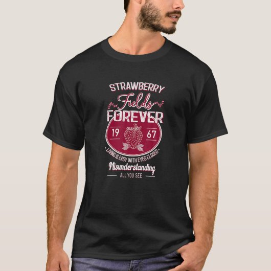 Strawberry Fields Forever Gift Tシャツ (正面)