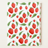 Strawberry Fields Pattern Spiral Planner プランナー手帳 (裏面)