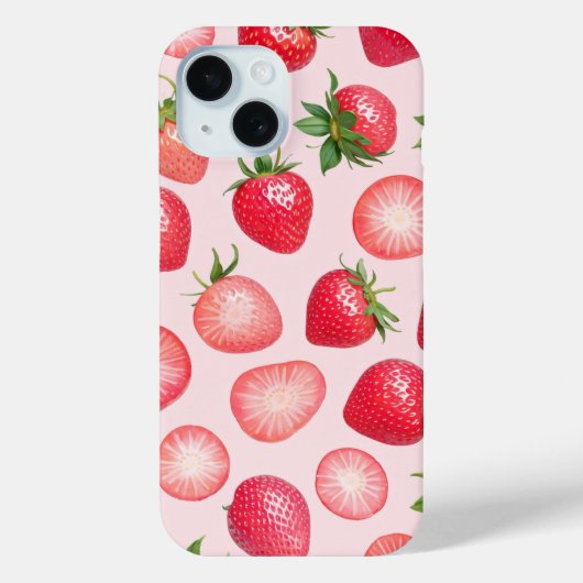 Strawberry Fields Phone Case Case-Mate iPhoneケース (裏面)