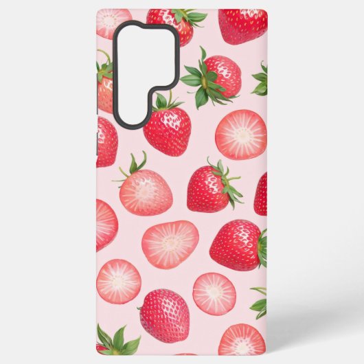 Strawberry Fields Phone Case Samsung Galaxyケース (裏面)