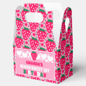 Strawberry First Birthday Celebration フェイバーボックス (オープン)
