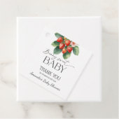 Strawberry Fresh Market Berry Sweet Baby Shower フェイバータグ (インサイチュ)
