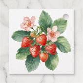 Strawberry Fresh Market Berry Sweet Baby Shower フェイバータグ (裏面)