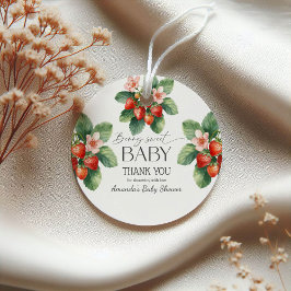 Strawberry Fresh Market Berry Sweet Baby Shower フェイバータグ