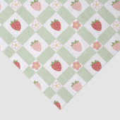 Strawberry Gingham Berry Themed 薄葉紙 (詳細)
