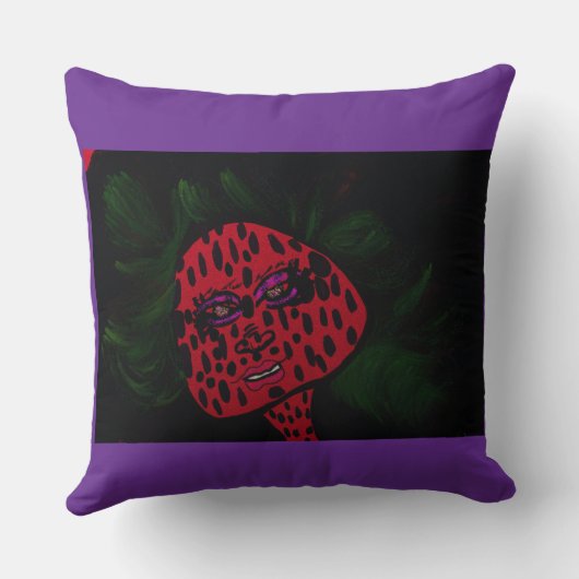 Strawberry Glamour  クッション (裏面)