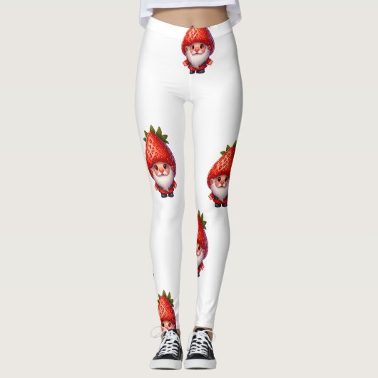 Strawberry Gnome Charm レギンス (正面)