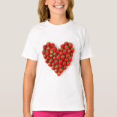 Strawberry Heart Tシャツ (正面)