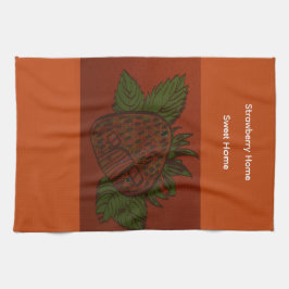 Strawberry Home Sweet Home Kitchen Towel キッチンタオル