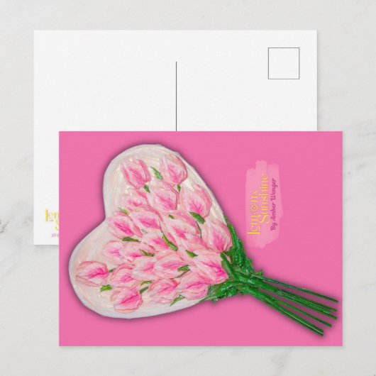 "Strawberry Ice Cream"  ポストカード (正面/裏面)