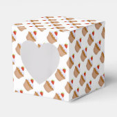 Strawberry Iced Bun Cake Pattern フェイバーボックス (正面サイド)